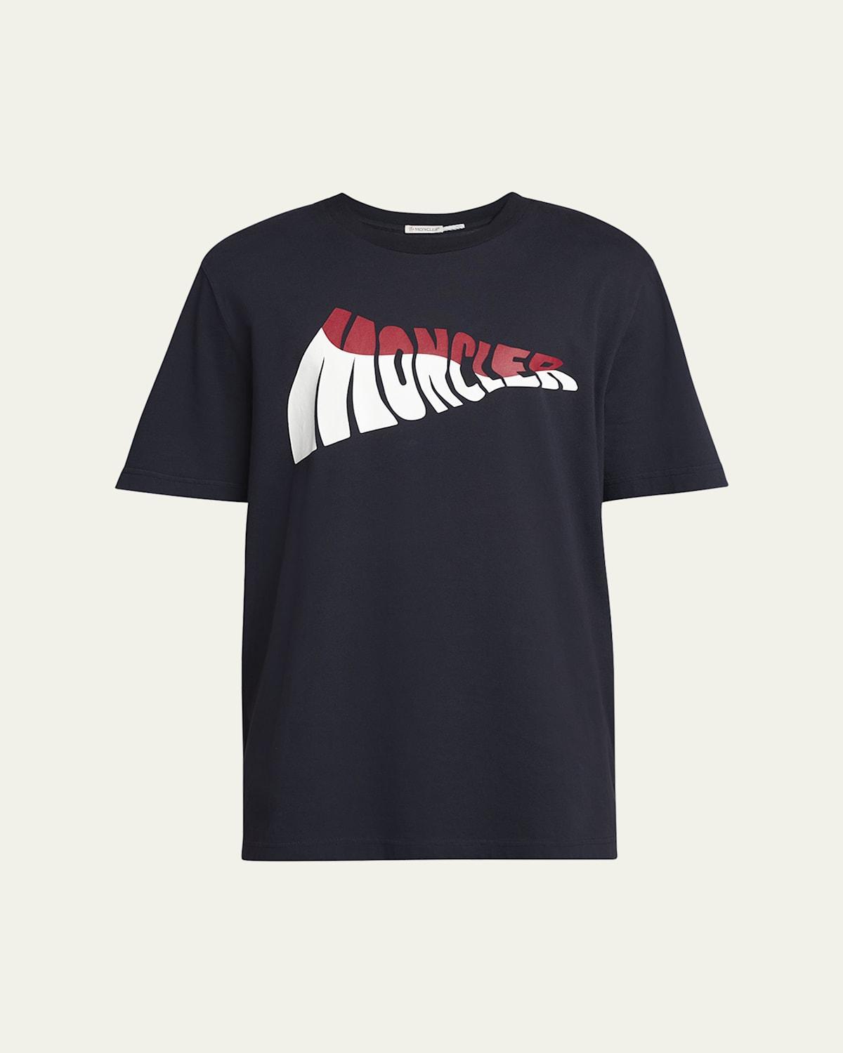 Mens Wavy Logo T-Shirt Product Image