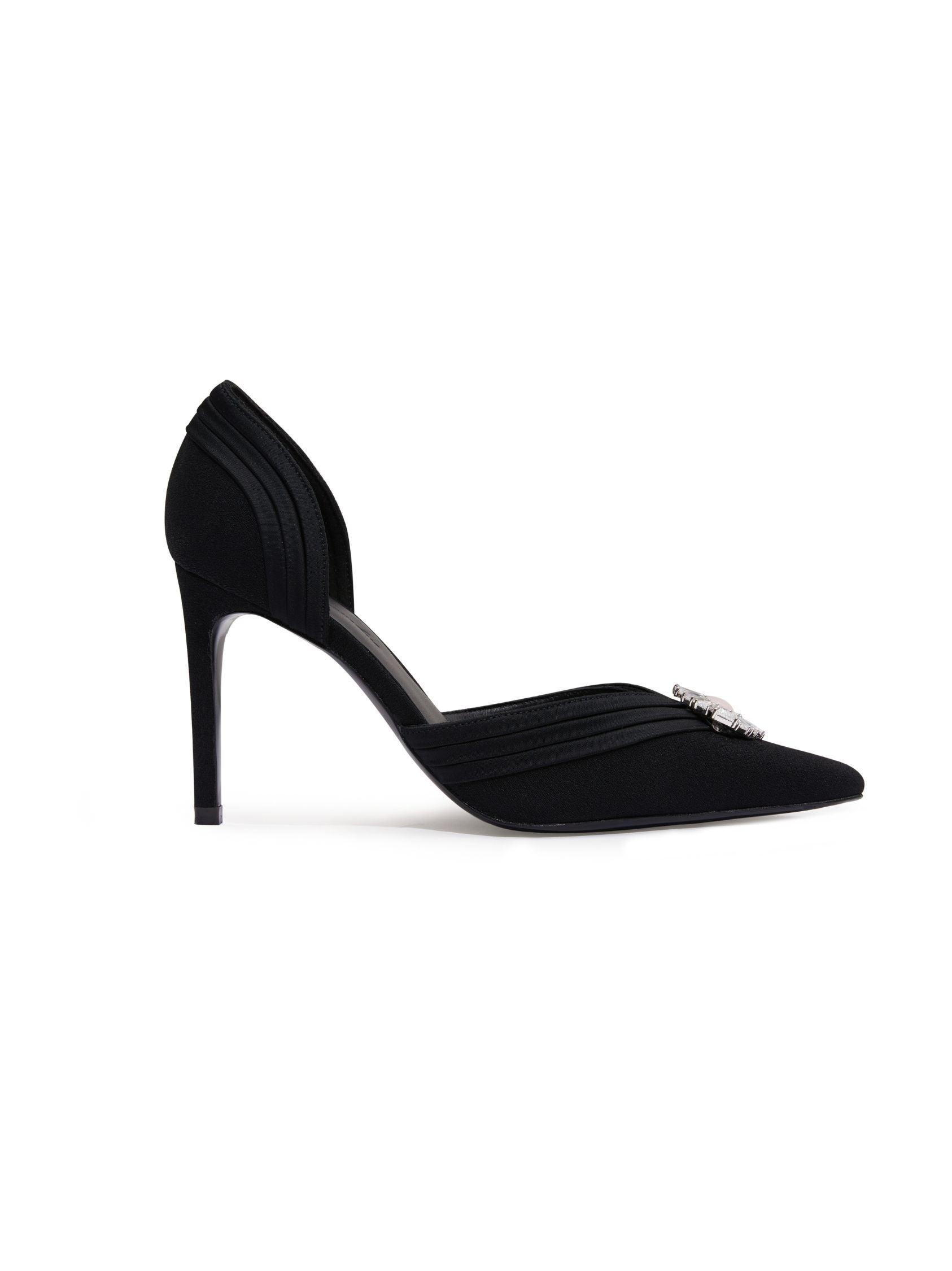 Diana Diamond Heels (Black) (Final Sale) Product Image