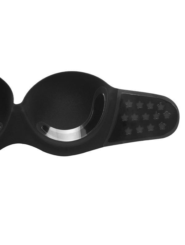  strapless backless moulded sticky bra - black Product Image