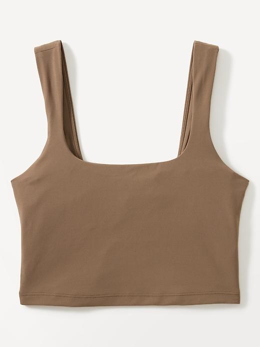 Transcend Square Neck Crop Sports Bra A-C Product Image