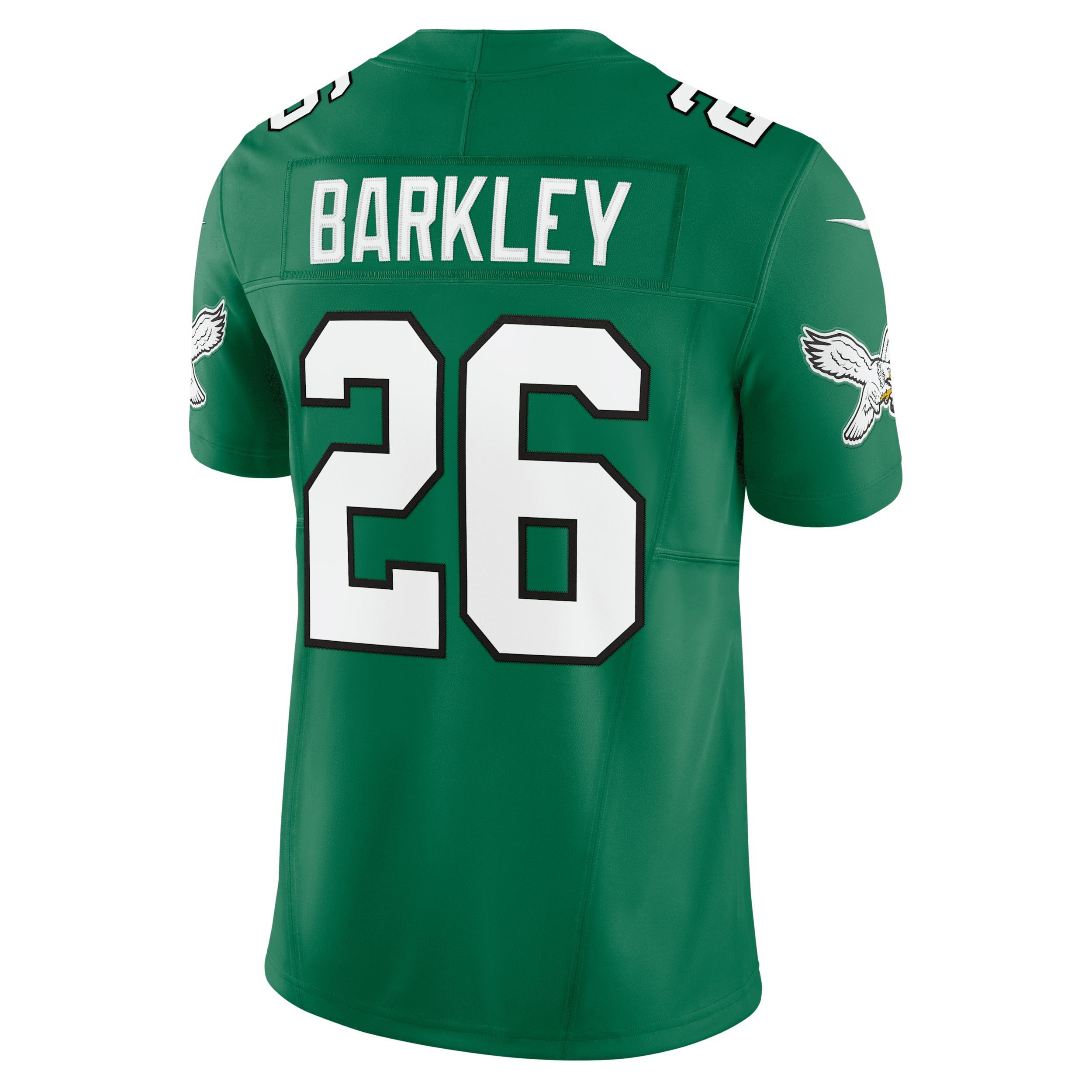 Saquon Barkley Philadelphia Eagles Nike Mens Dri-FIT NFL Limited Jersey | 31NM03T786F-6Y4 Product Image