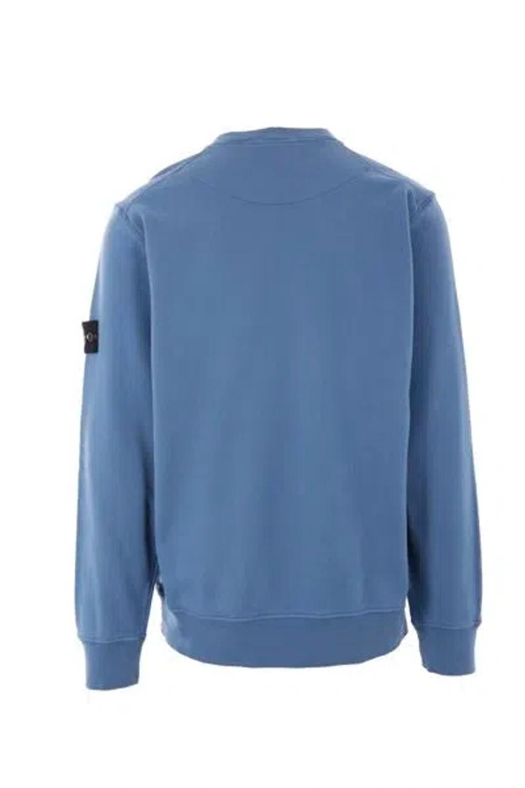 STONE ISLAND Sweaters In Avion Blue Product Image