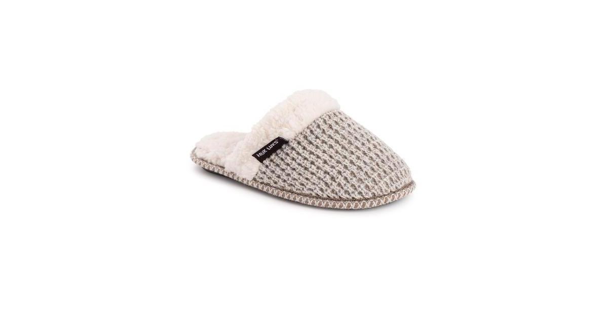 MUK LUKS Frida Womens Scuff Slippers Product Image