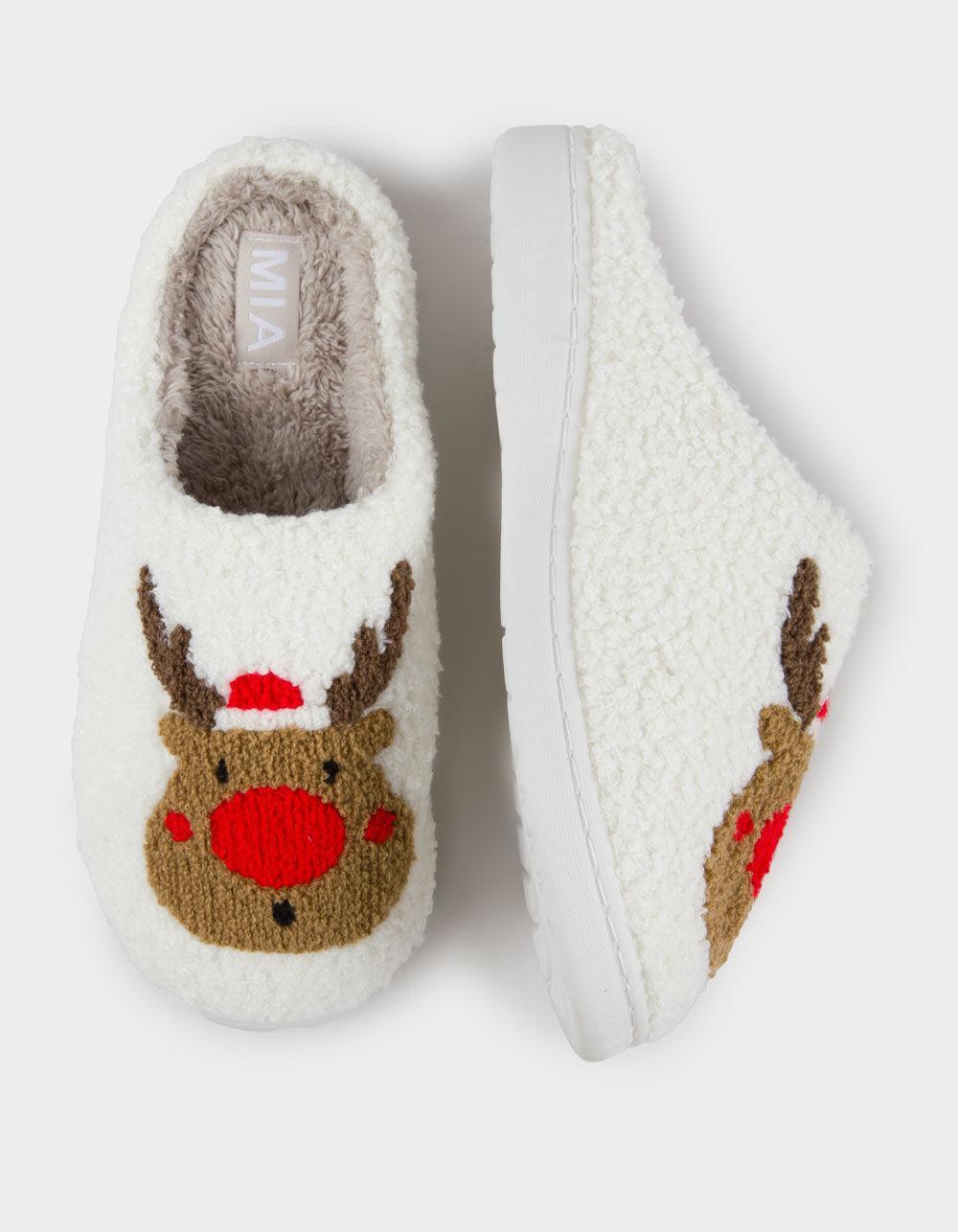 MIA Cozi Reindeer Womens Clog Slippers Product Image