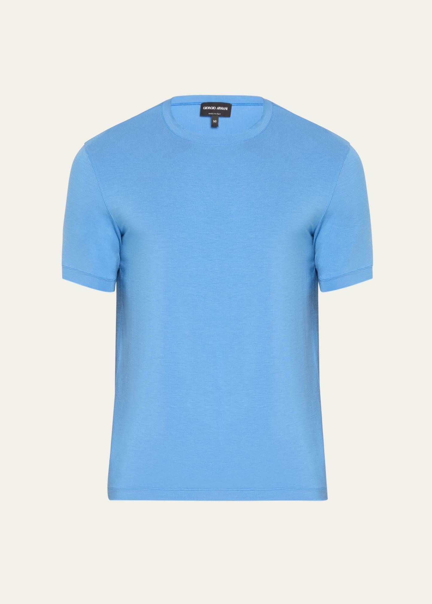 Mens Textured Stretch T-Shirt Product Image