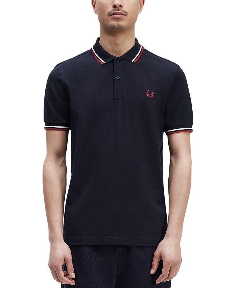 Fred Perry Twin Tipped Slim Fit Polo Product Image