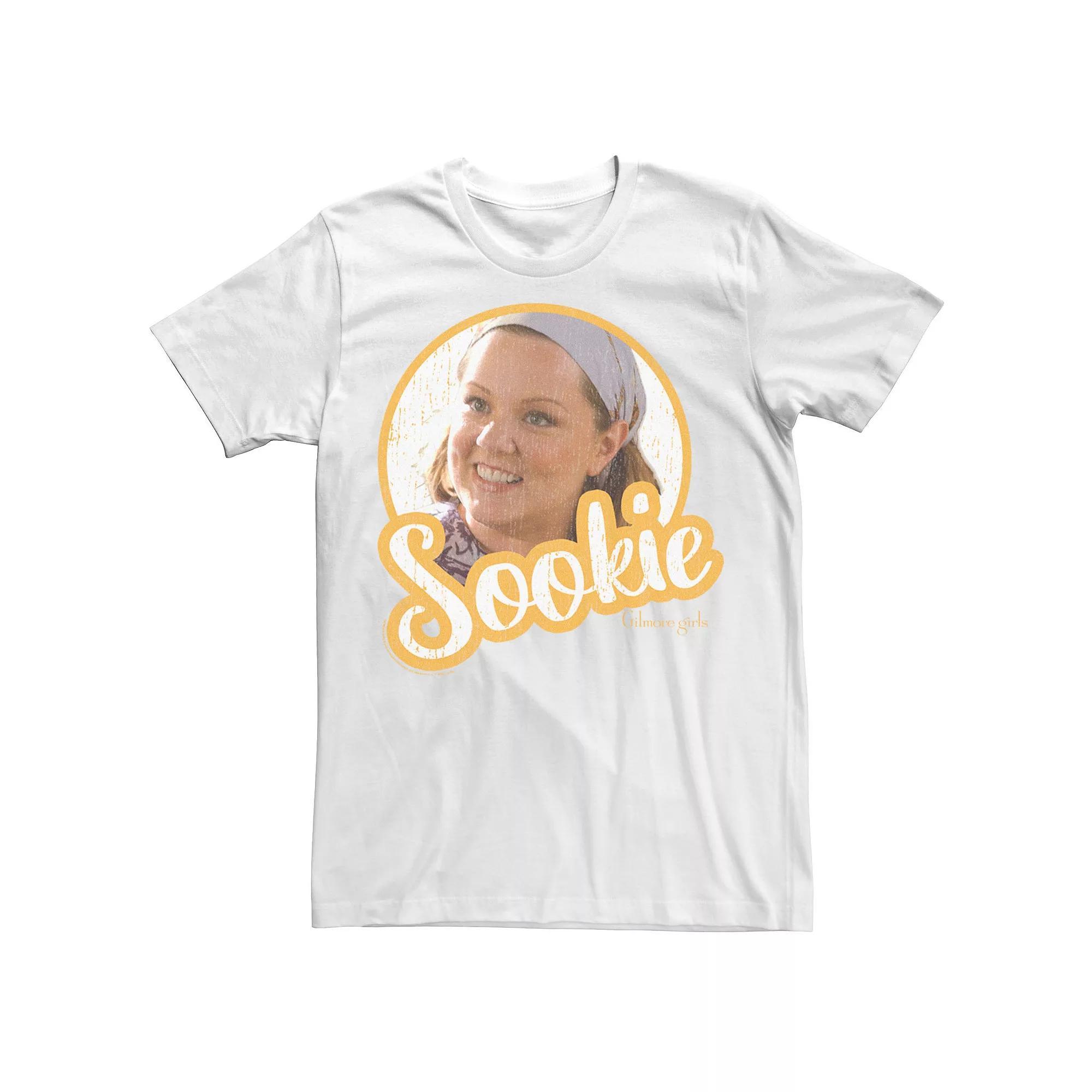 Men's Gilmore Girls Sookie Circle Portrait Tee, Size: XL, White Product Image