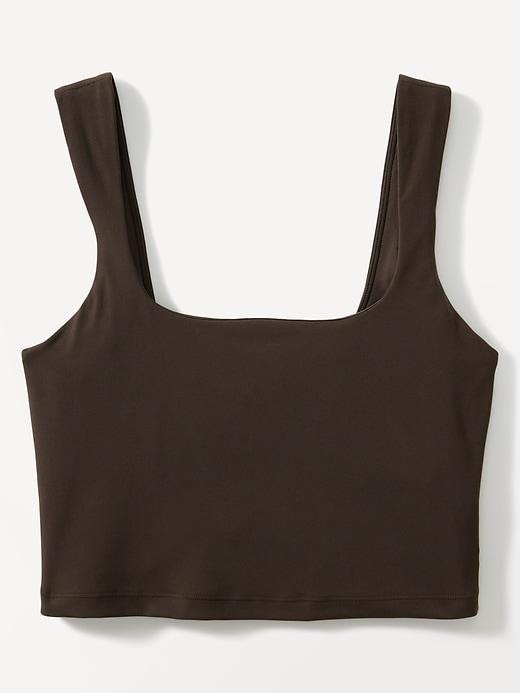 Transcend Square Neck Crop Sports Bra A-C Product Image