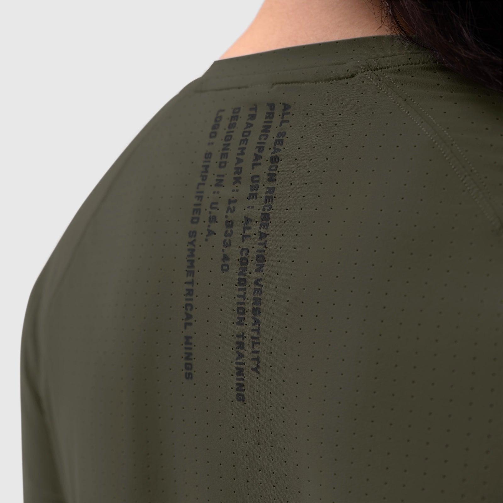 W017. Laser-Vent™ Established Tee - Olive Product Image