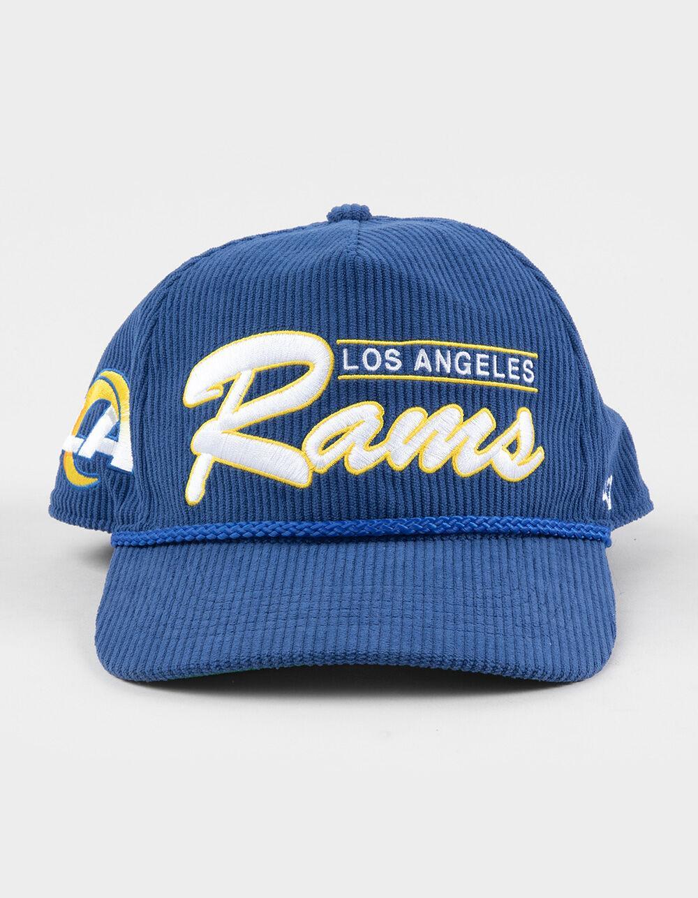 47 BRAND Los Angeles Rams Double Header '47 Hitch Snapback Hat - BLUE Product Image
