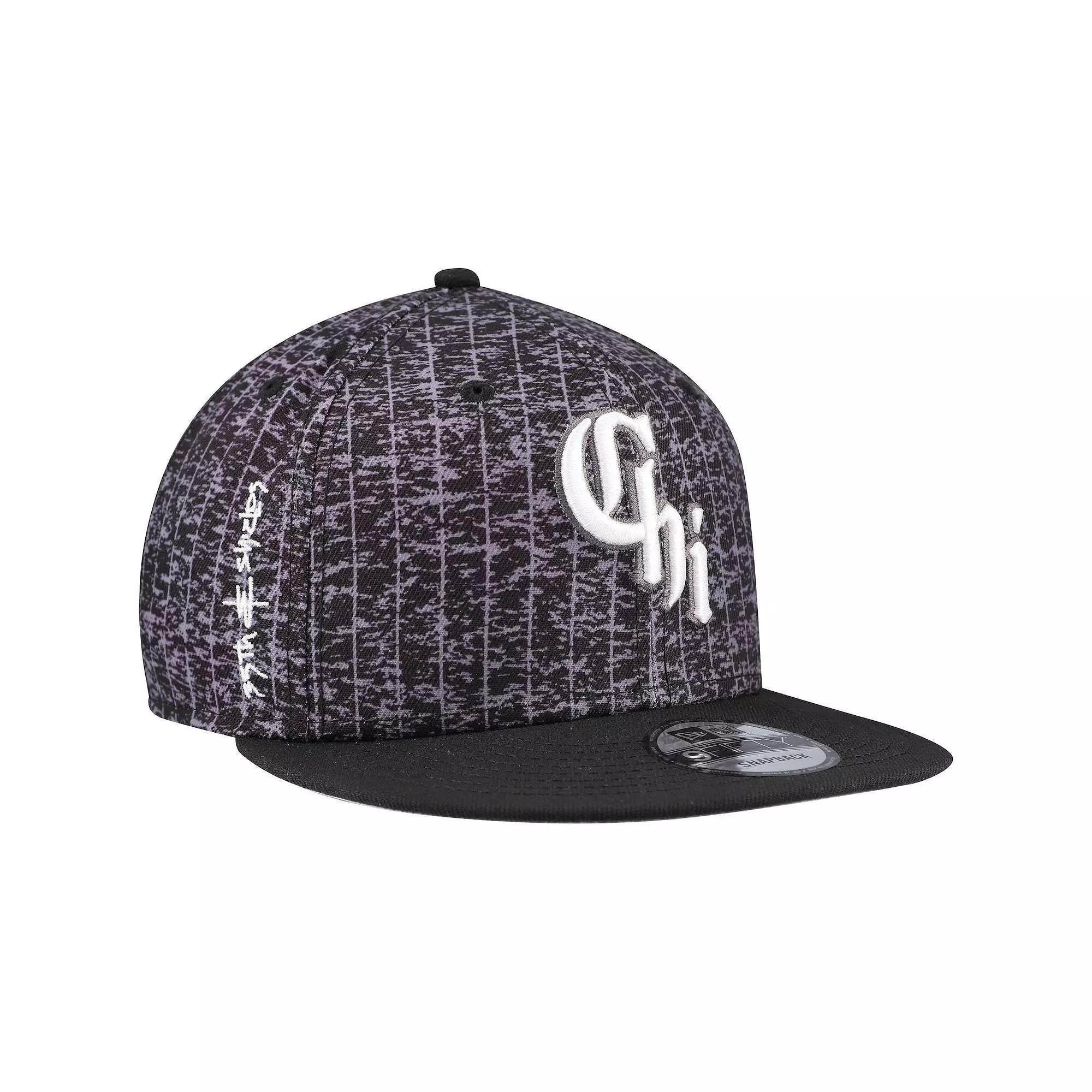 Men's New Era Black Chicago White Sox City Connect 9FIFTY Snapback Hat Product Image