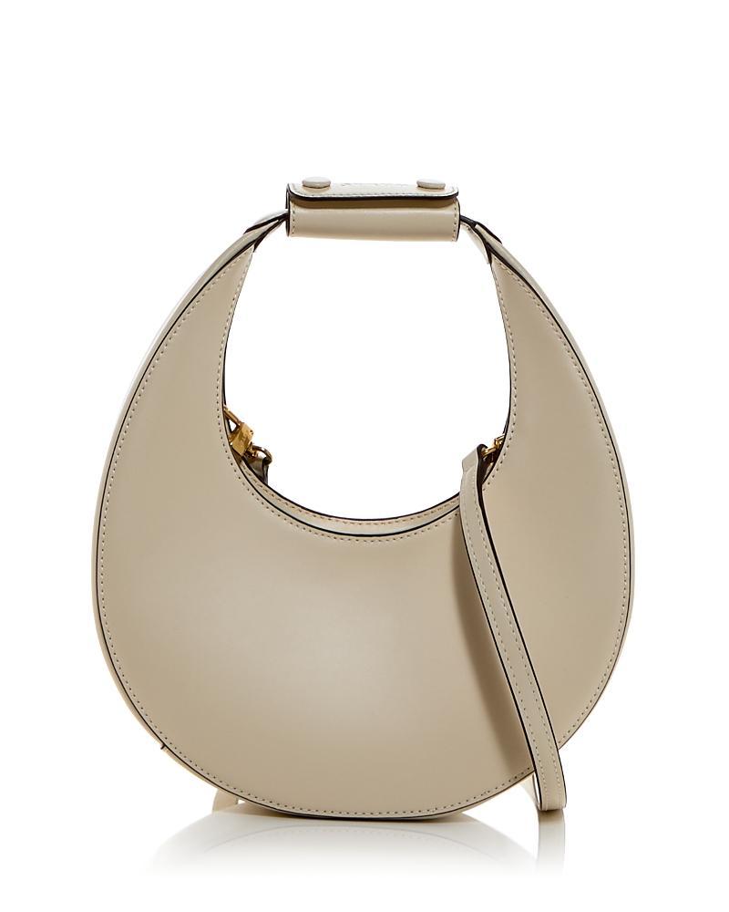 STAUD Moon Mini Handbag In Beige Product Image