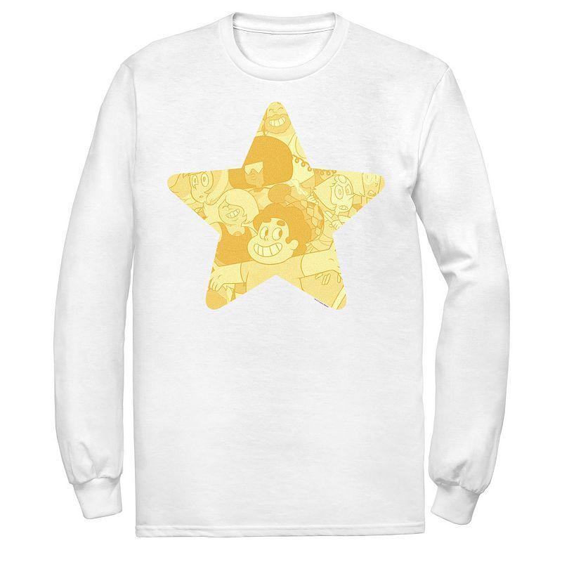 Men's Cartoon Network Stevens Universe Gold Star Long Sleeve Tee,  Product Image