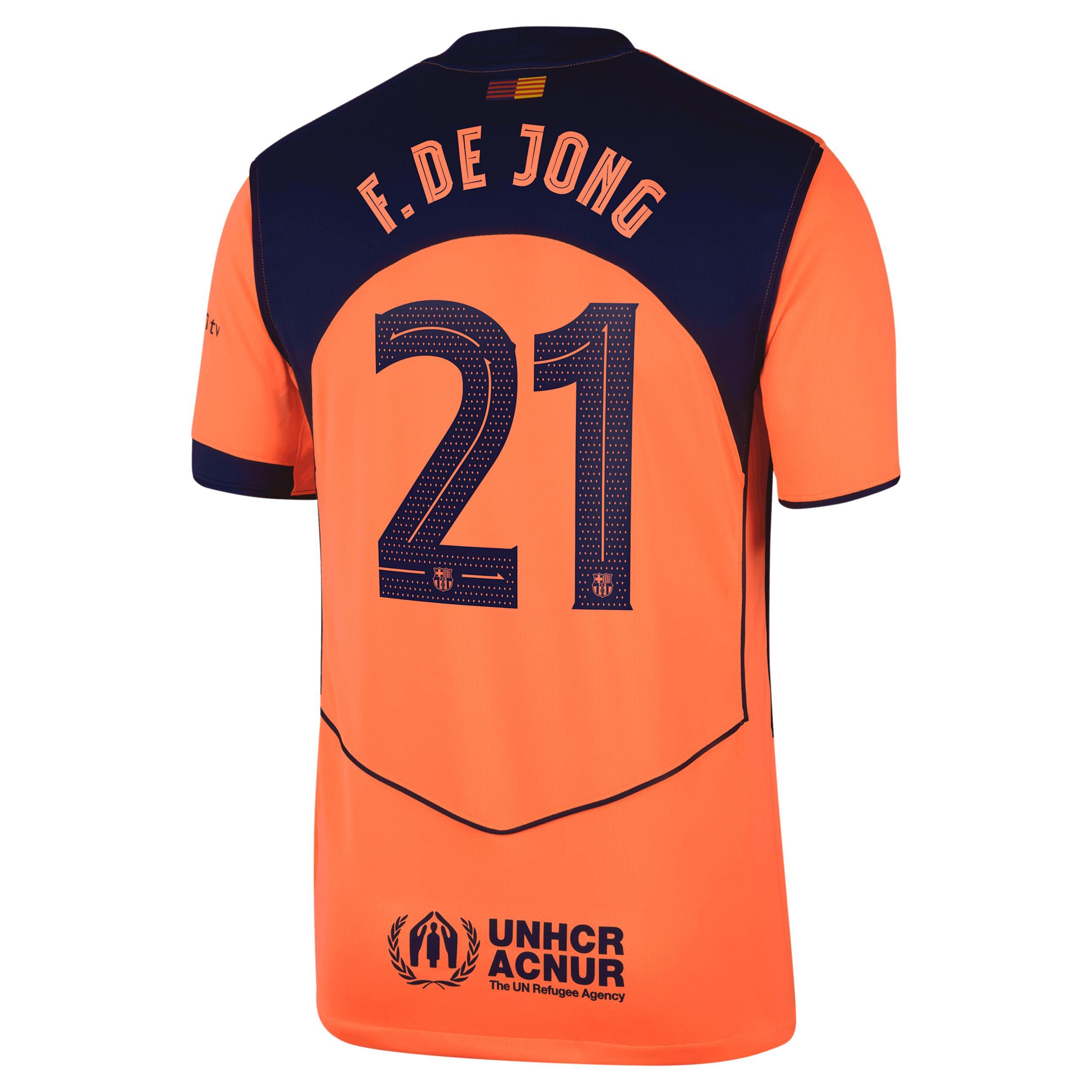 Frenkie de Jong Barcelona 2025/26 Stadium Third Men's Nike Dri-FIT Soccer Jersey Product Image
