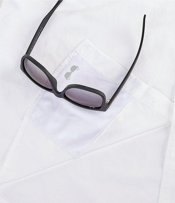 Roundtree & Yorke Performance Charter Vented Short Sleeve Solid Sport Shirt Product Image