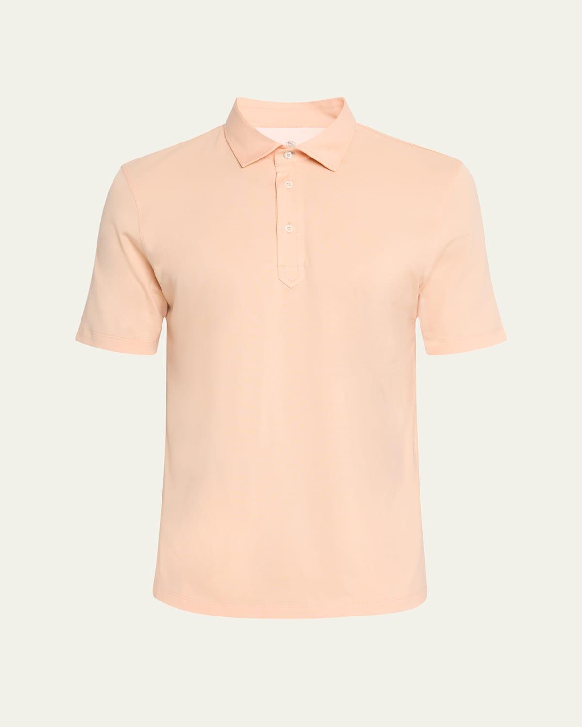 Mens Cotton Polo Shirt Product Image