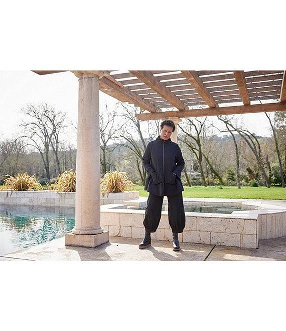 Bryn Walker Marz Memory Crunch Stand Collar Long Sleeve Jacket Product Image