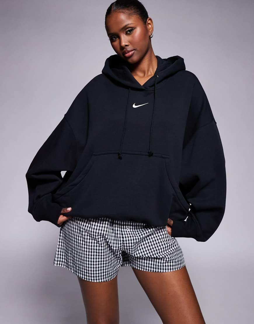 Nike Womens Sportswear Phoenix Fleece Oversized Pullover Hoodie Product Image