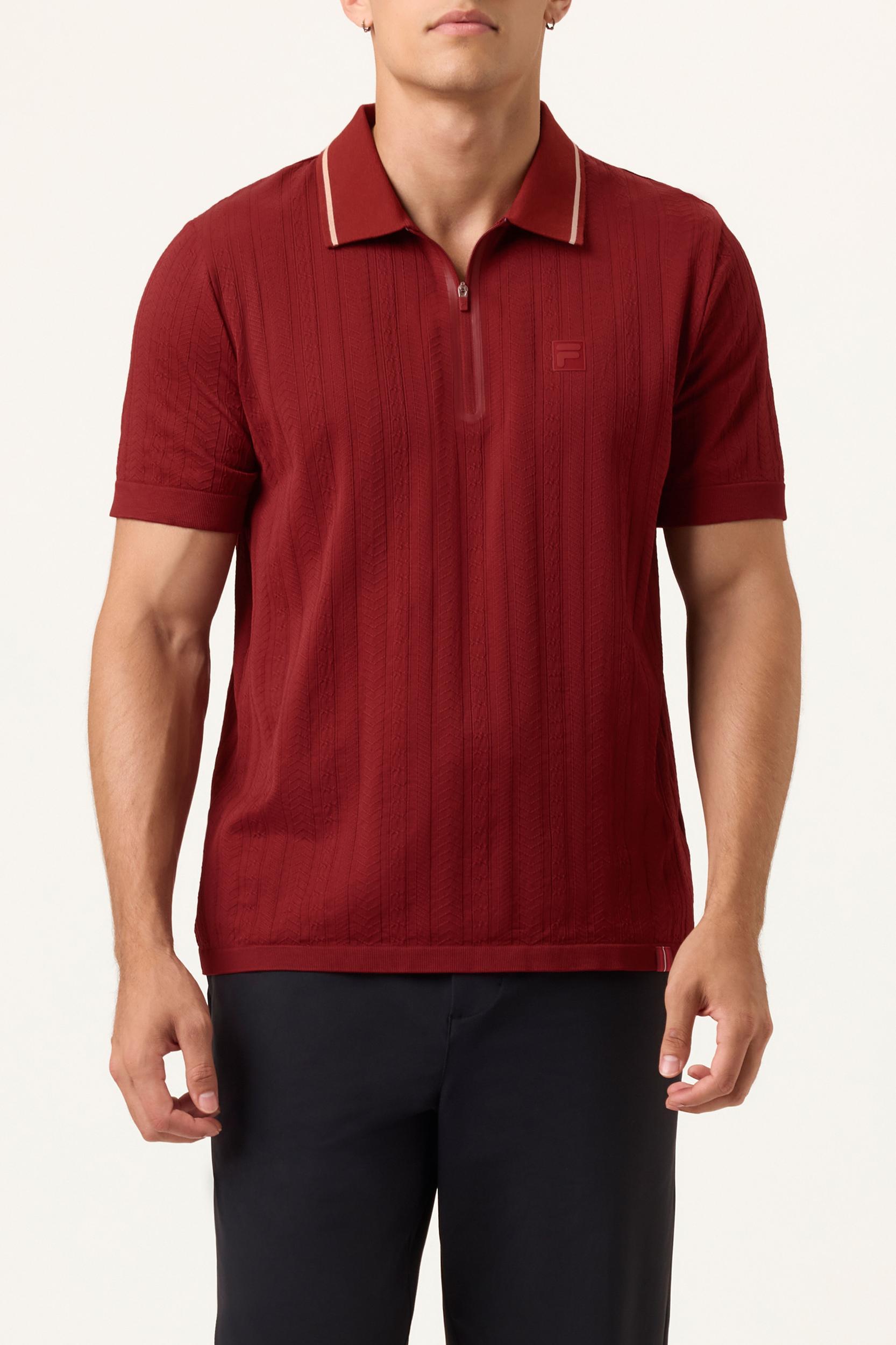 Challenger Cable Zip Polo Product Image