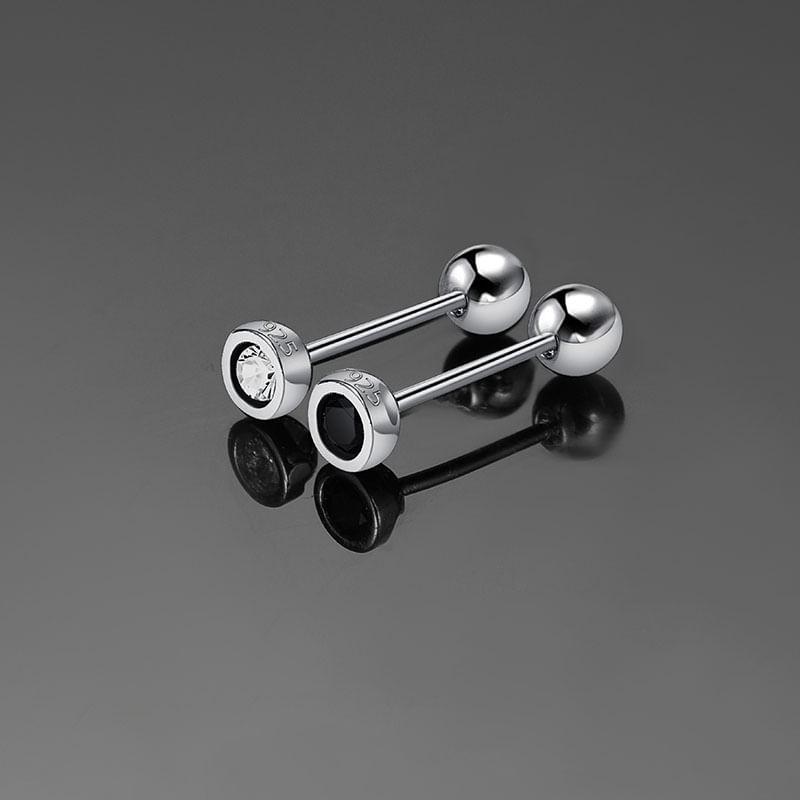 CZ Barbell Earring Product Image