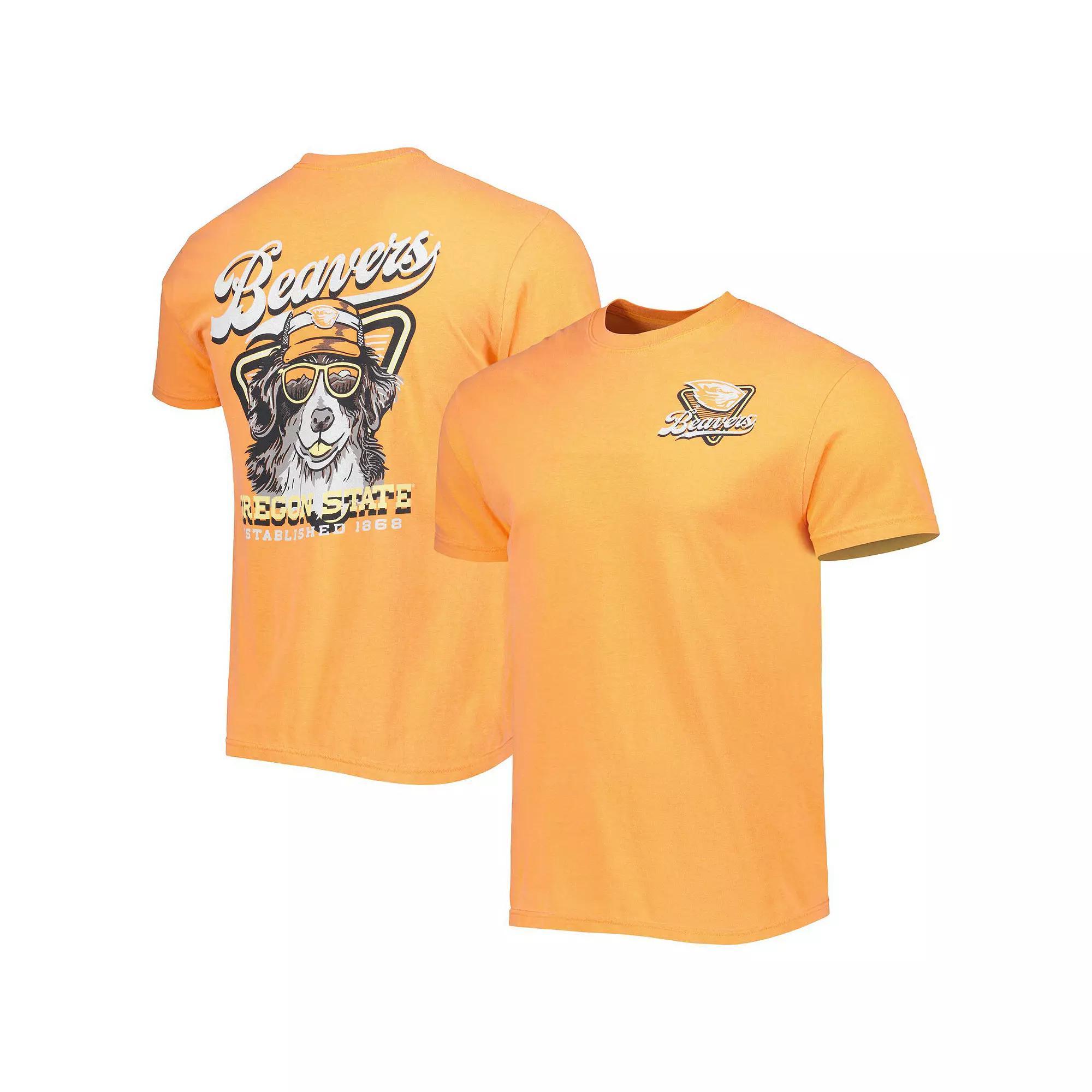 Men's Orange Oregon State Beavers Man's Best Friend Comfort Colors T-Shirt,  Product Image