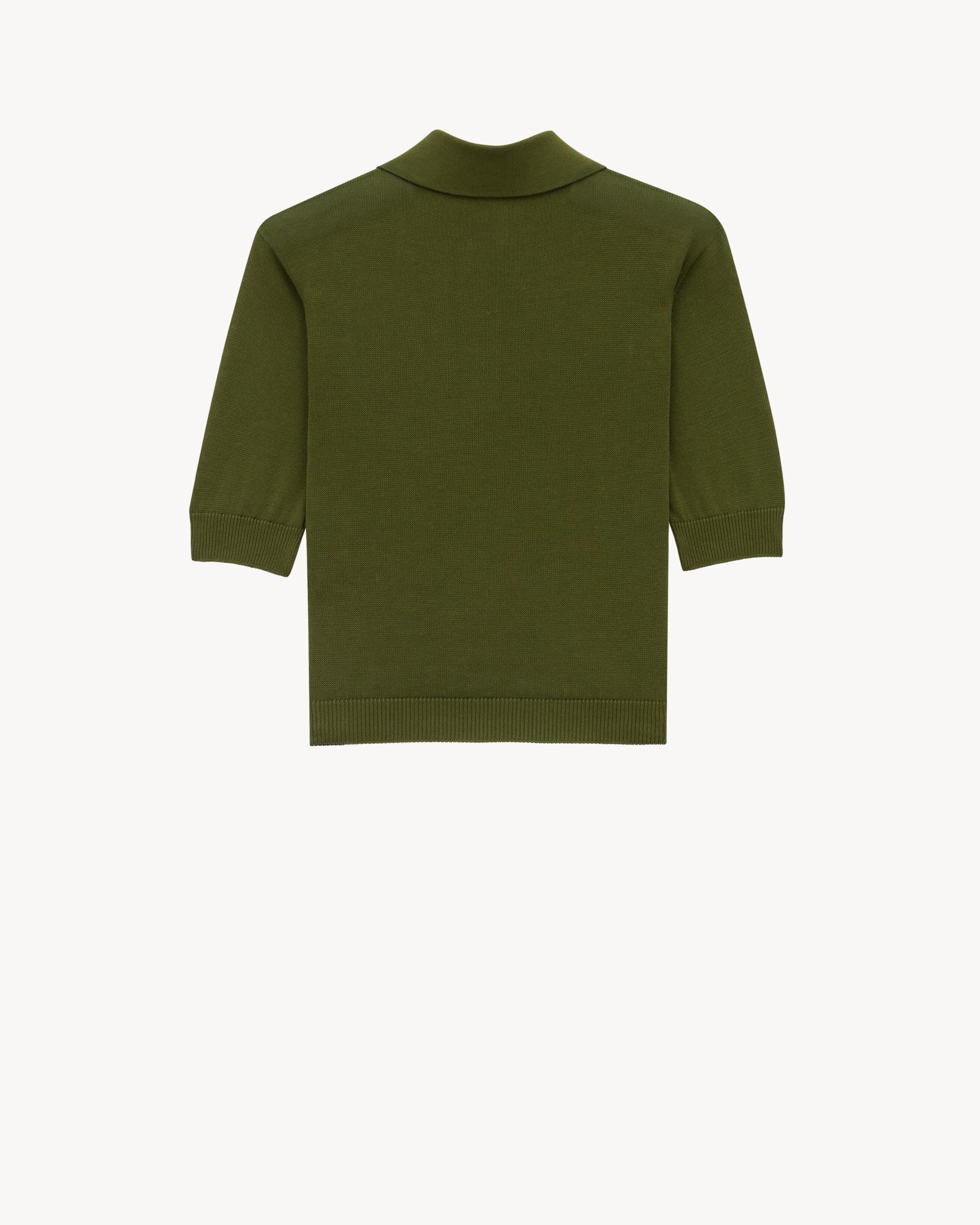 polo in cotton knit Product Image