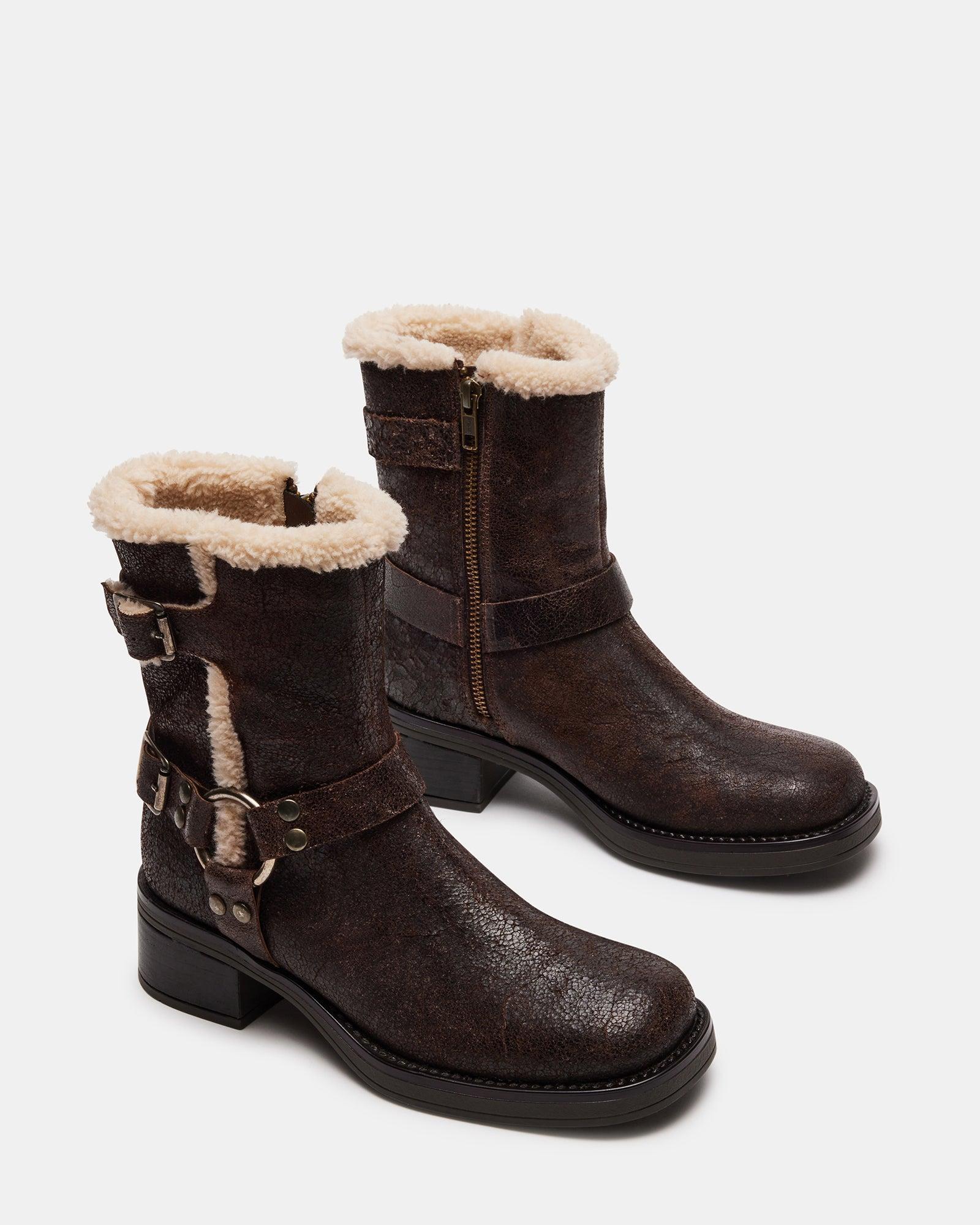 BRIXTON FUR BROWN DISTRESSED Female Product Image