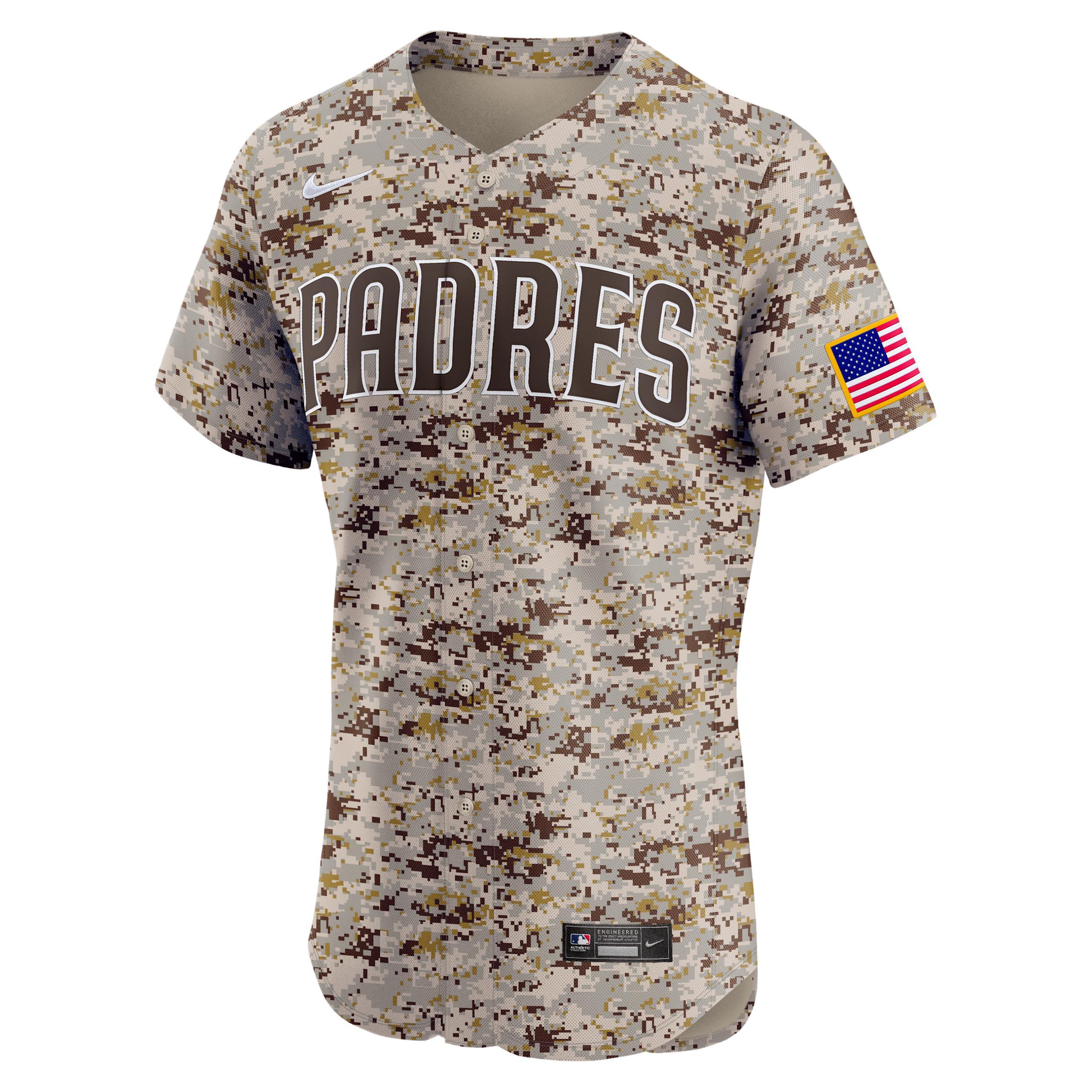 San Diego Padres Nike Mens Dri-FIT ADV MLB Elite Jersey | 9B10PYA2USP-JSG Product Image