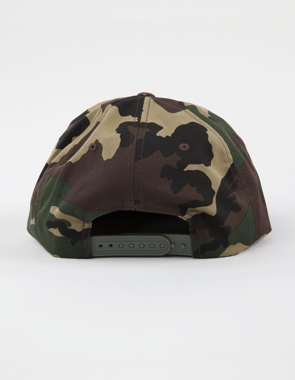 BRIXTON Grade Snapback Hat - CAMO Product Image