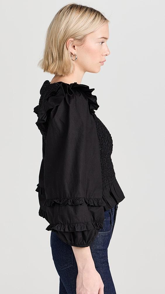 Cleobella Veronika Solid Blouse | Shopbop Product Image