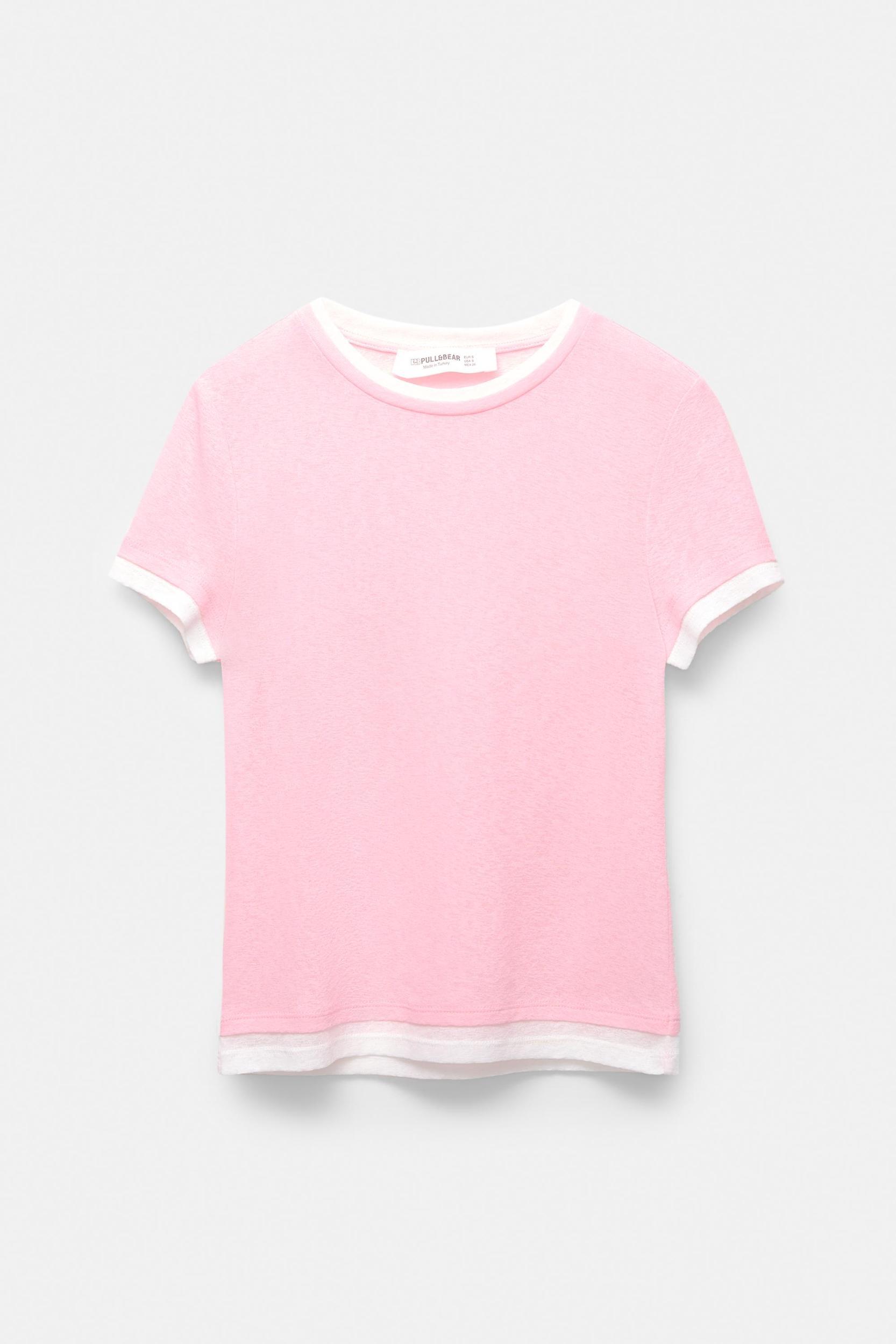 Double-layer short sleeve T-shirt Product Image