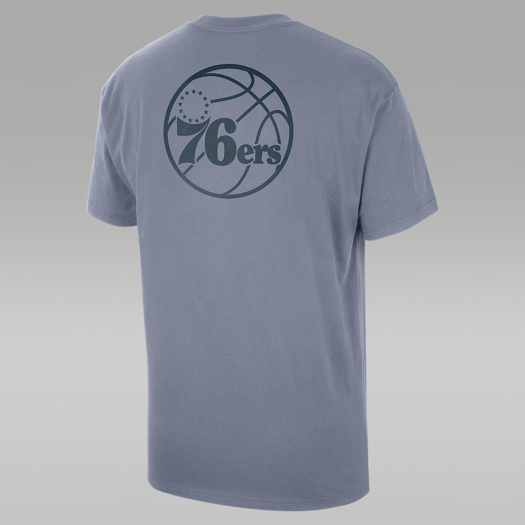 Men's Philadelphia 76ers Courtside Statement Edition Jordan NBA T-Shirt Product Image