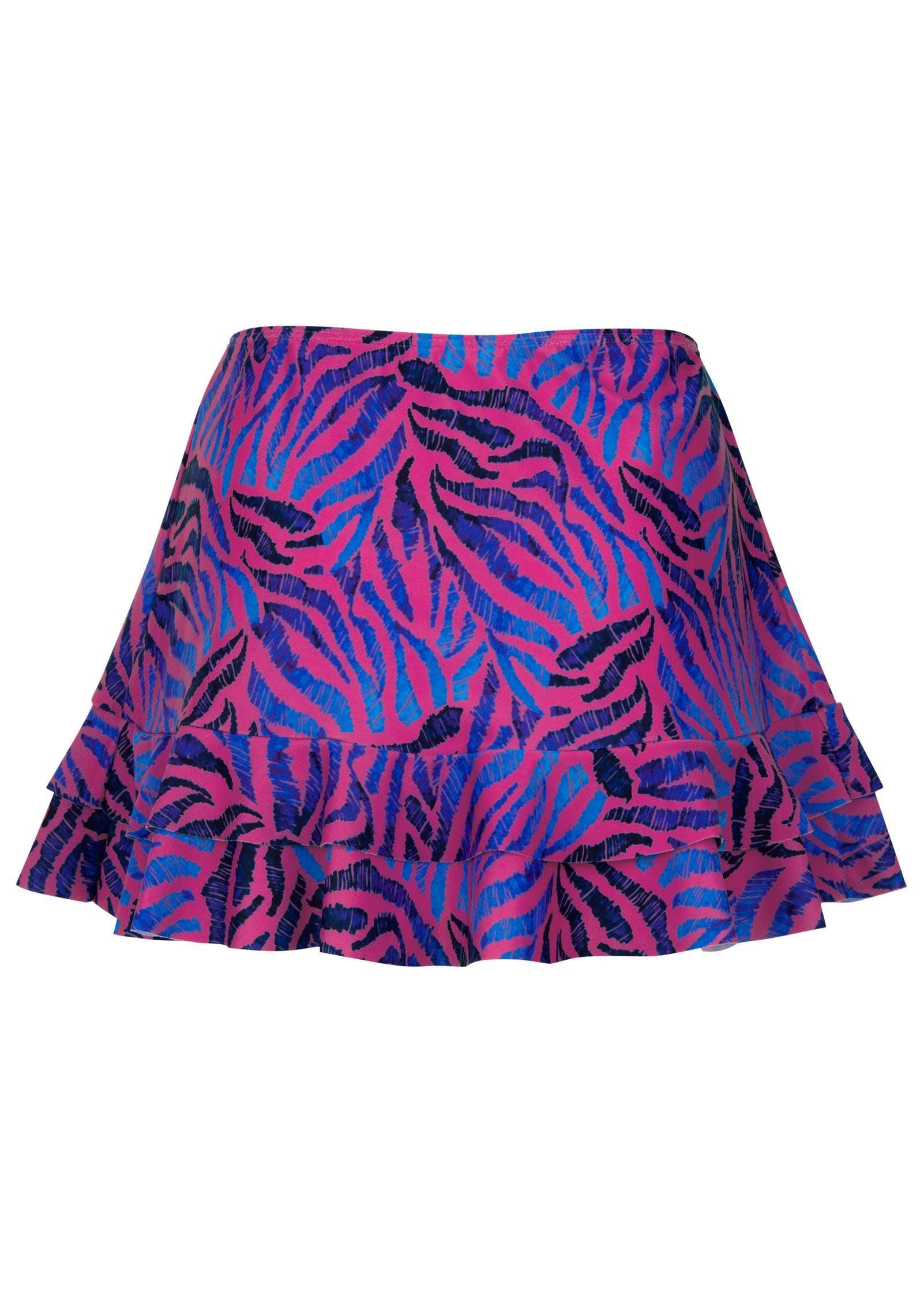 Cover Up Skirt - Zebra Rave Product Image