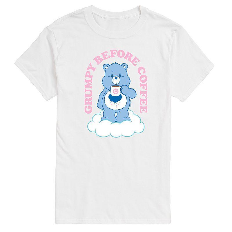 Mens Care Bears Grumpy Before Coffee Graphic Tee Product Image