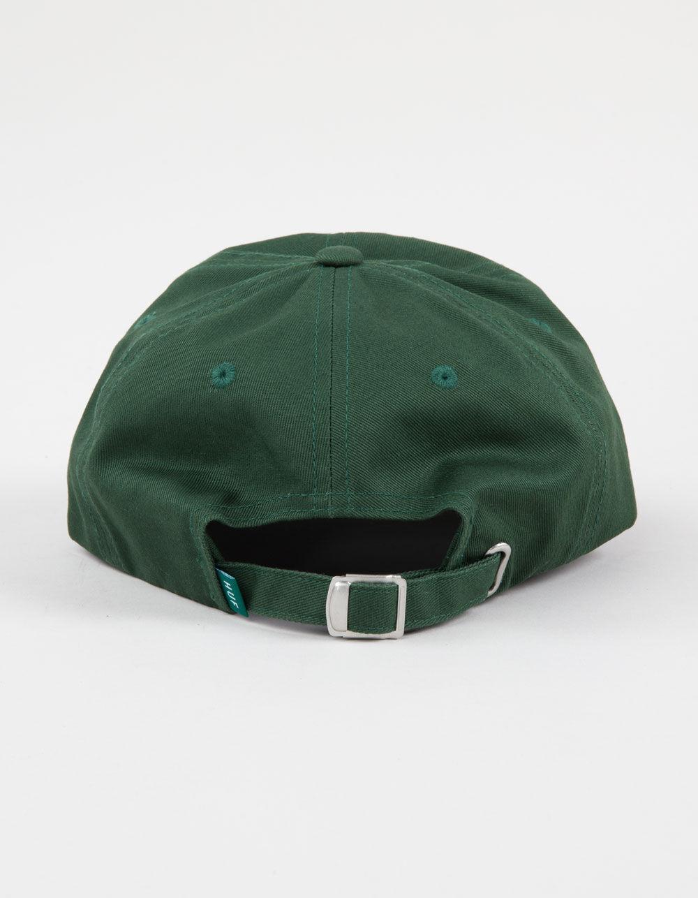 HUF Bloom CV 6 Panel Strapback Hat - GREEN Product Image