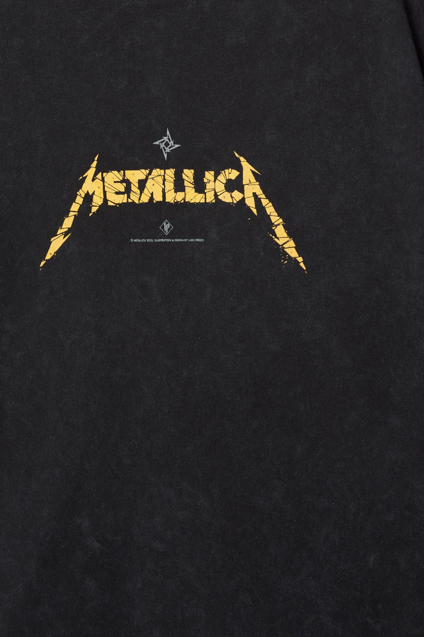 Black Metallica T-shirt Product Image