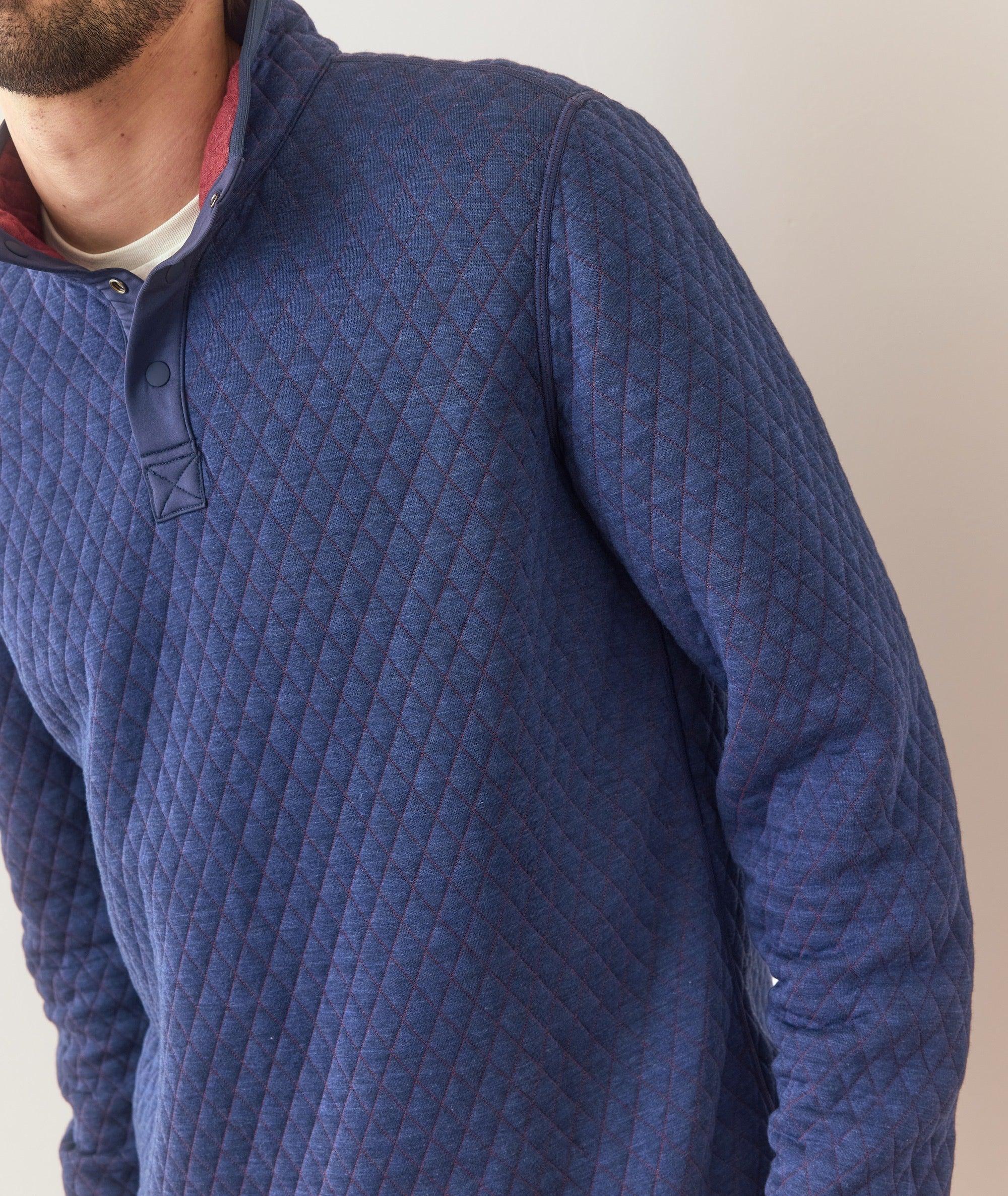 Corbet Quilted Reversible Pullover Product Image