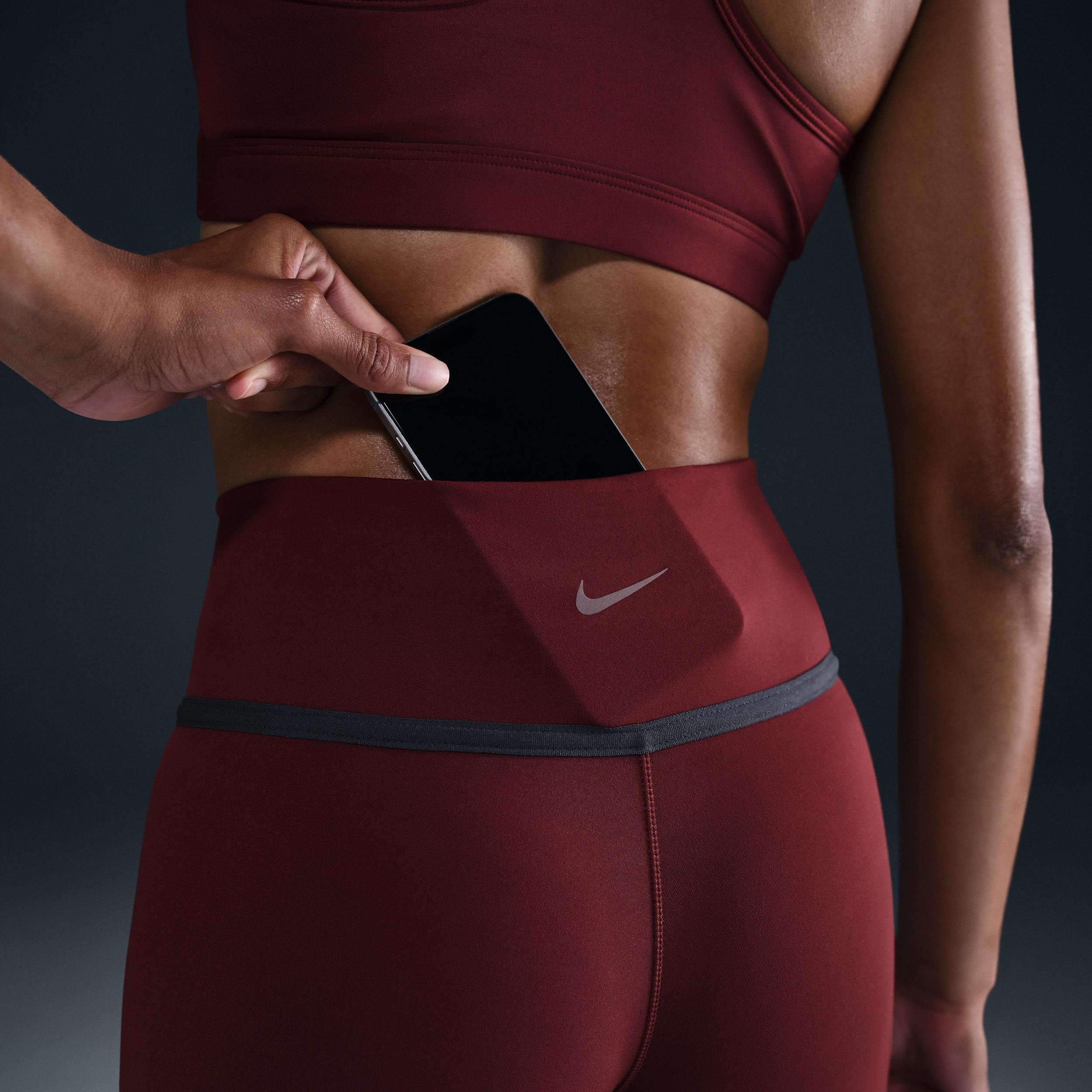 Womens Nike One Dri-FIT High-Waisted 7/8 Leggings Product Image