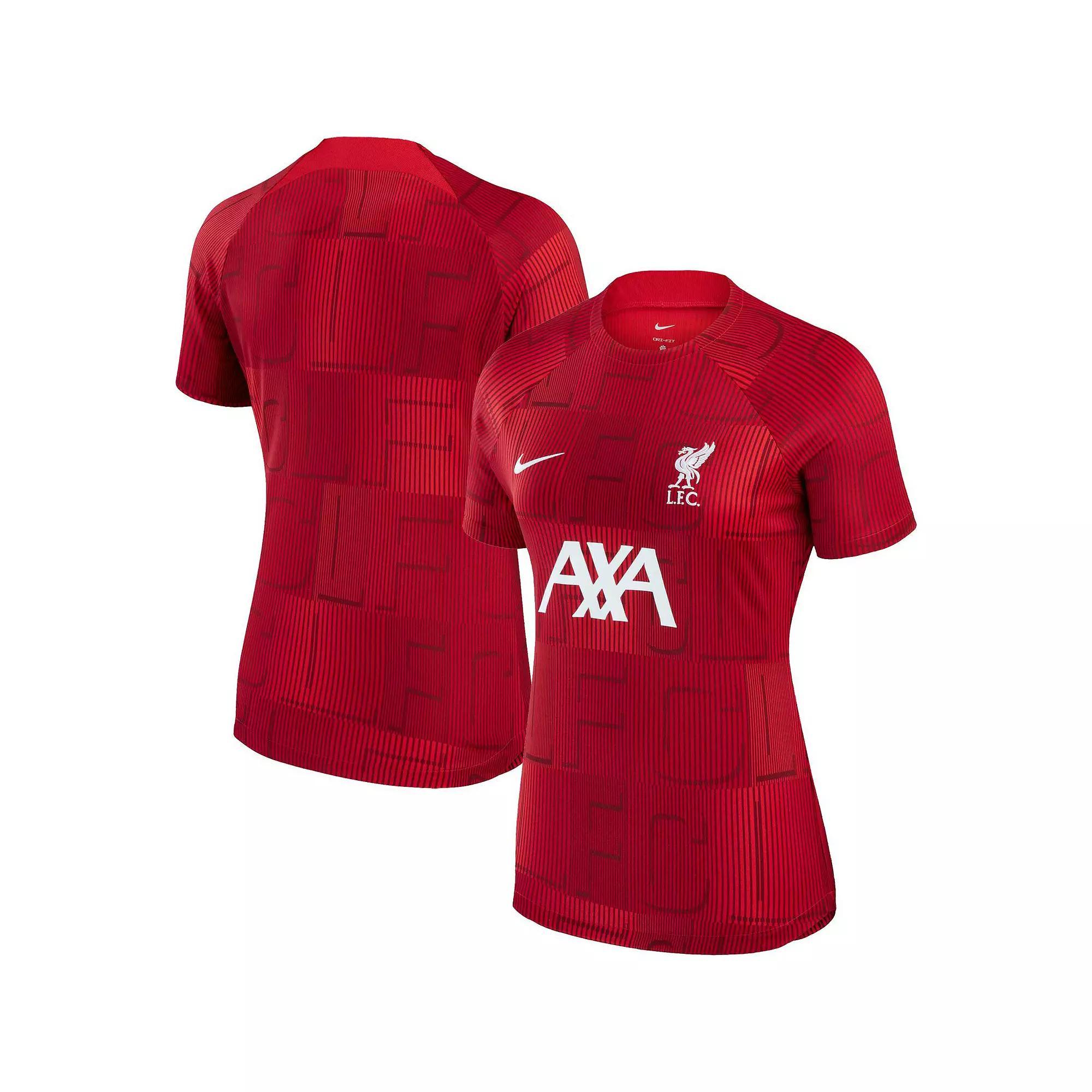 Women's Nike Red Liverpool 2023 Pre-Match Top,  Product Image