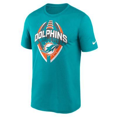 Miami Dolphins Legend Icon Mens Nike Mens Dri-FIT NFL T-Shirt | NKGK3GT9P-NCF Product Image