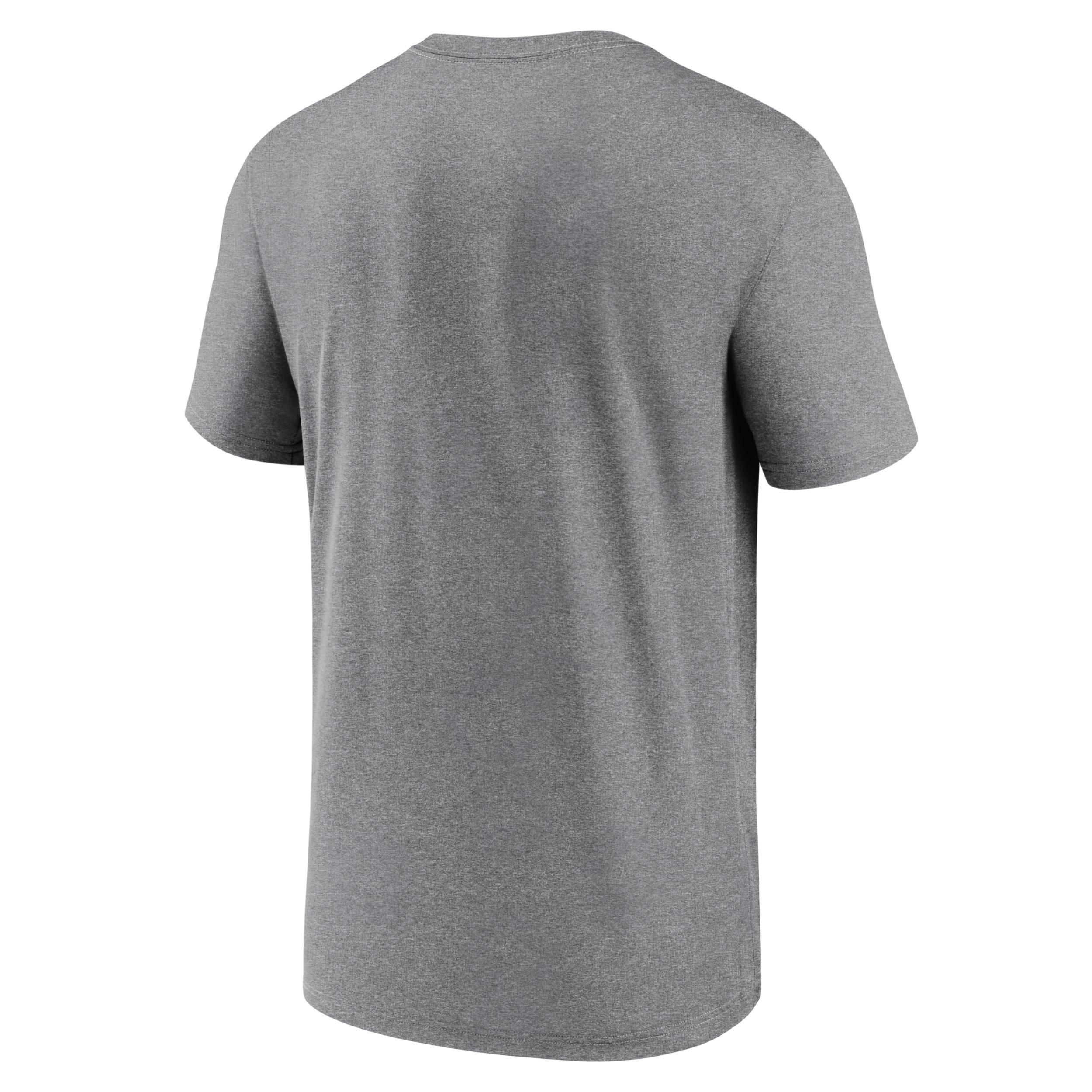 Mens Nike Heather Charcoal Las Vegas Raiders Legend Icon Performance T-Shirt Product Image