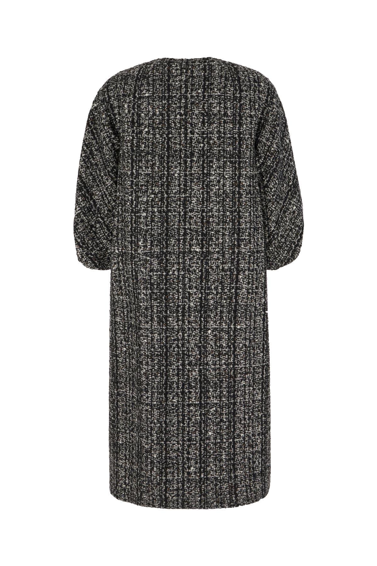 MAX MARA Wool-blend Embellished Coat In Multicolor Product Image