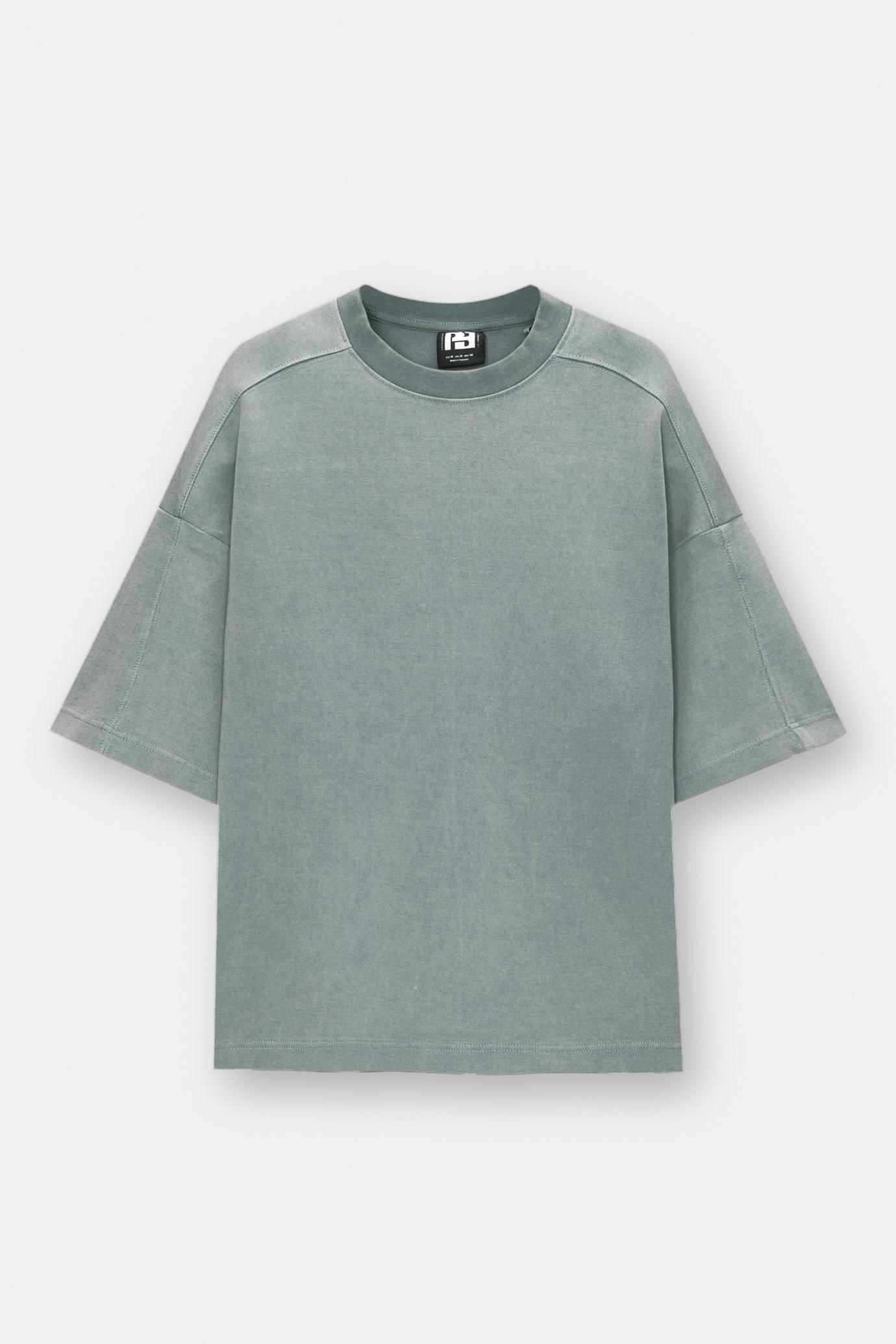 Boxy short sleeve sweatshirt Product Image
