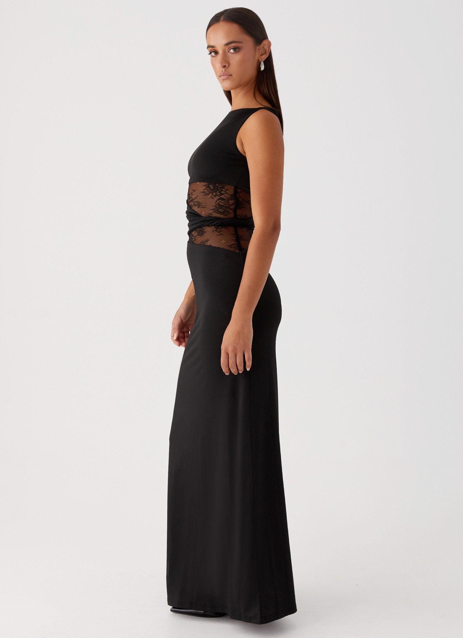 Karma Maxi Dress - Black Product Image