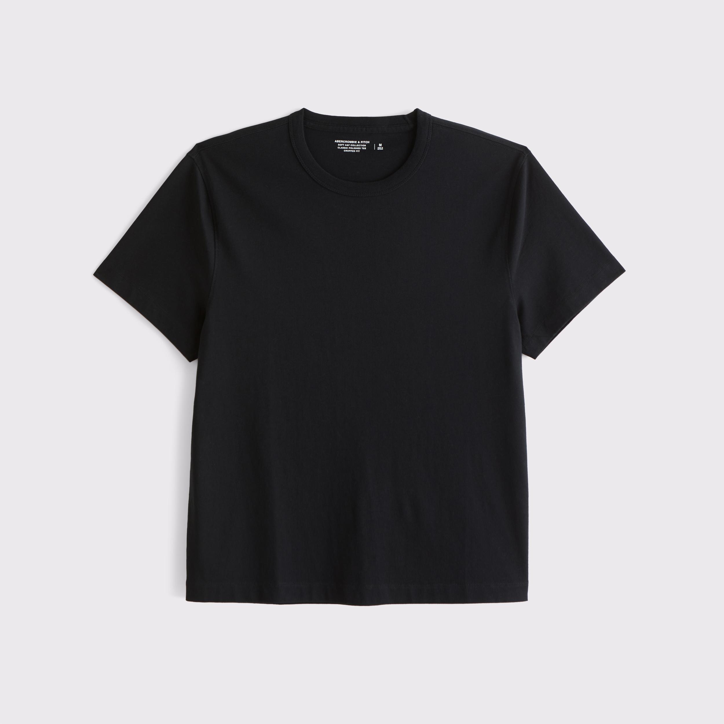 Classic Polished Cropped Tee Product Image