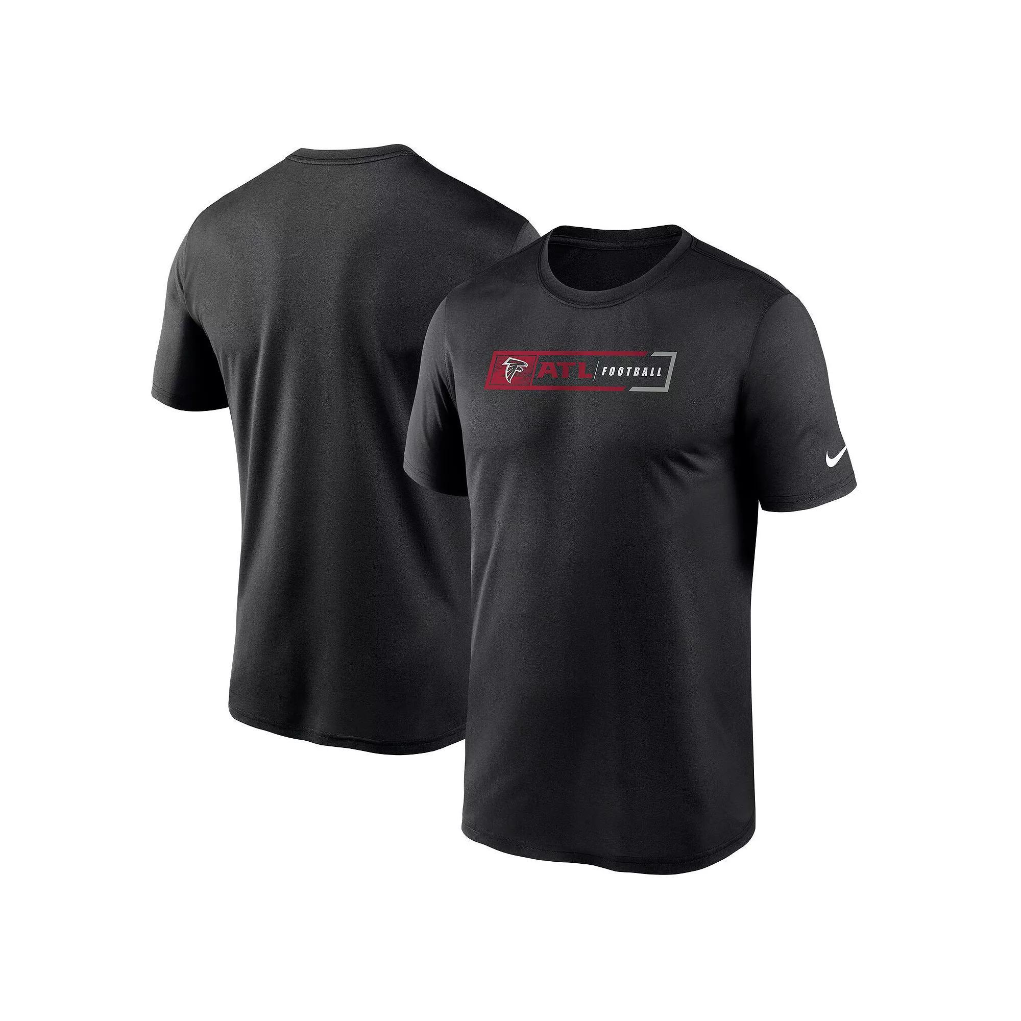 Men's Nike Black Atlanta Falcons Fan Gear Legend Football Performance T-Shirt, Size: XL Product Image