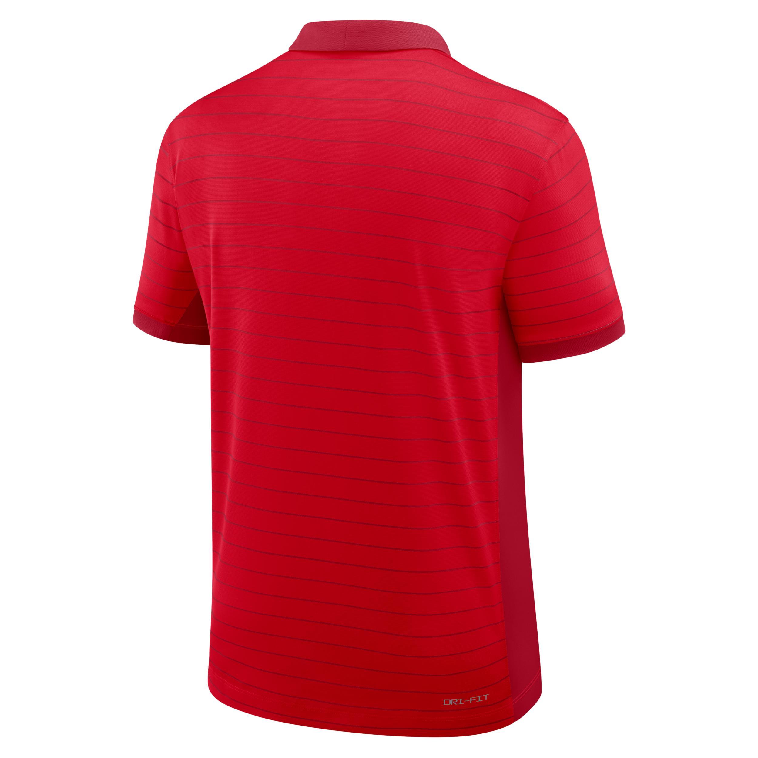 Ohio State Sideline Victory Stripe Nike Men's Dri-FIT College Polo Product Image