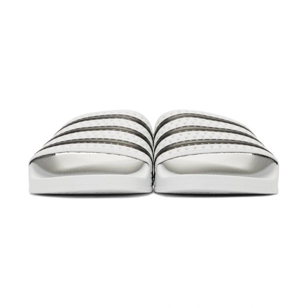 ADIDAS ORIGINALS Adilette Boost Sport Slide In White Product Image