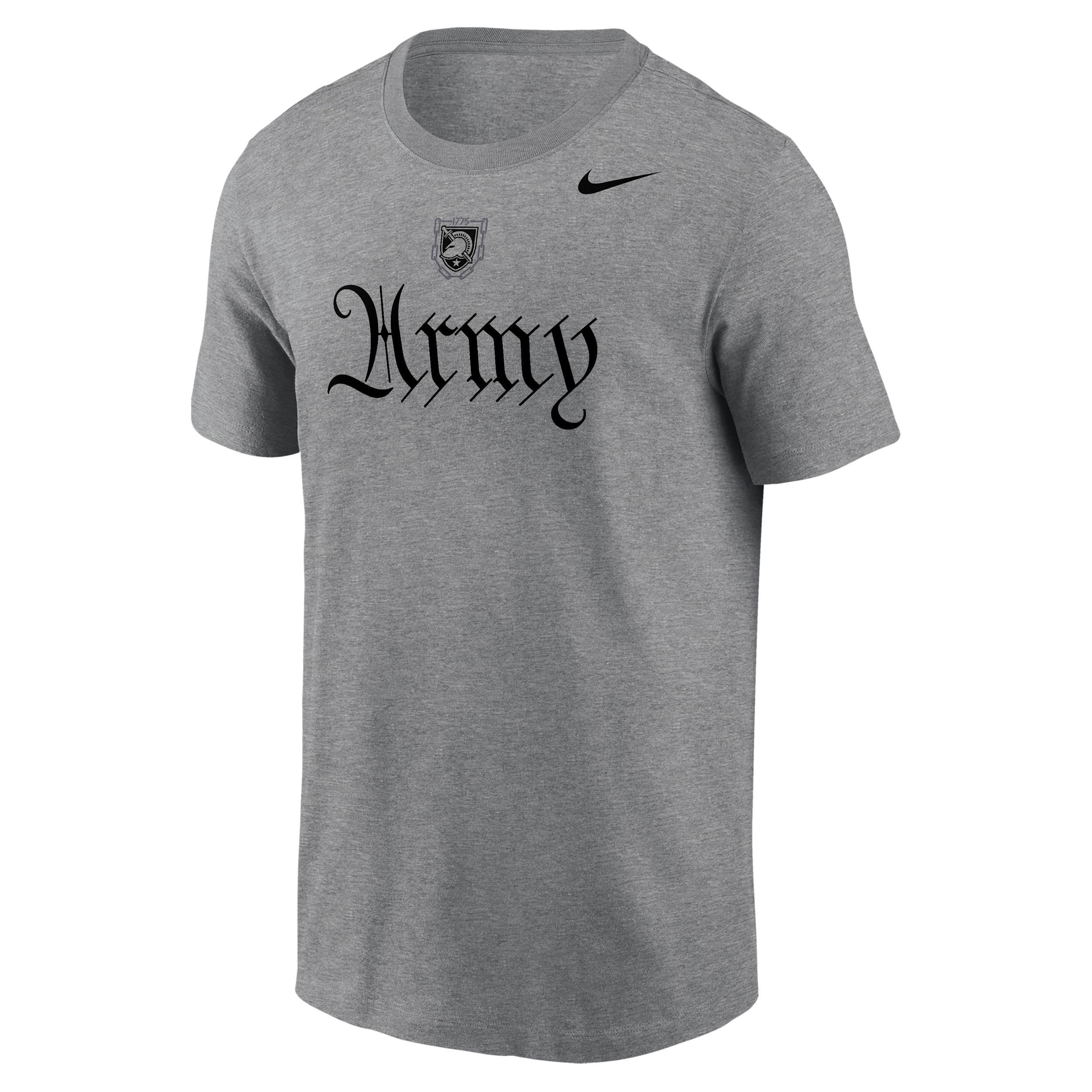 Army Rivalry Legend Nike Mens Dri-FIT College T-Shirt | M21283AN25-GRY Product Image