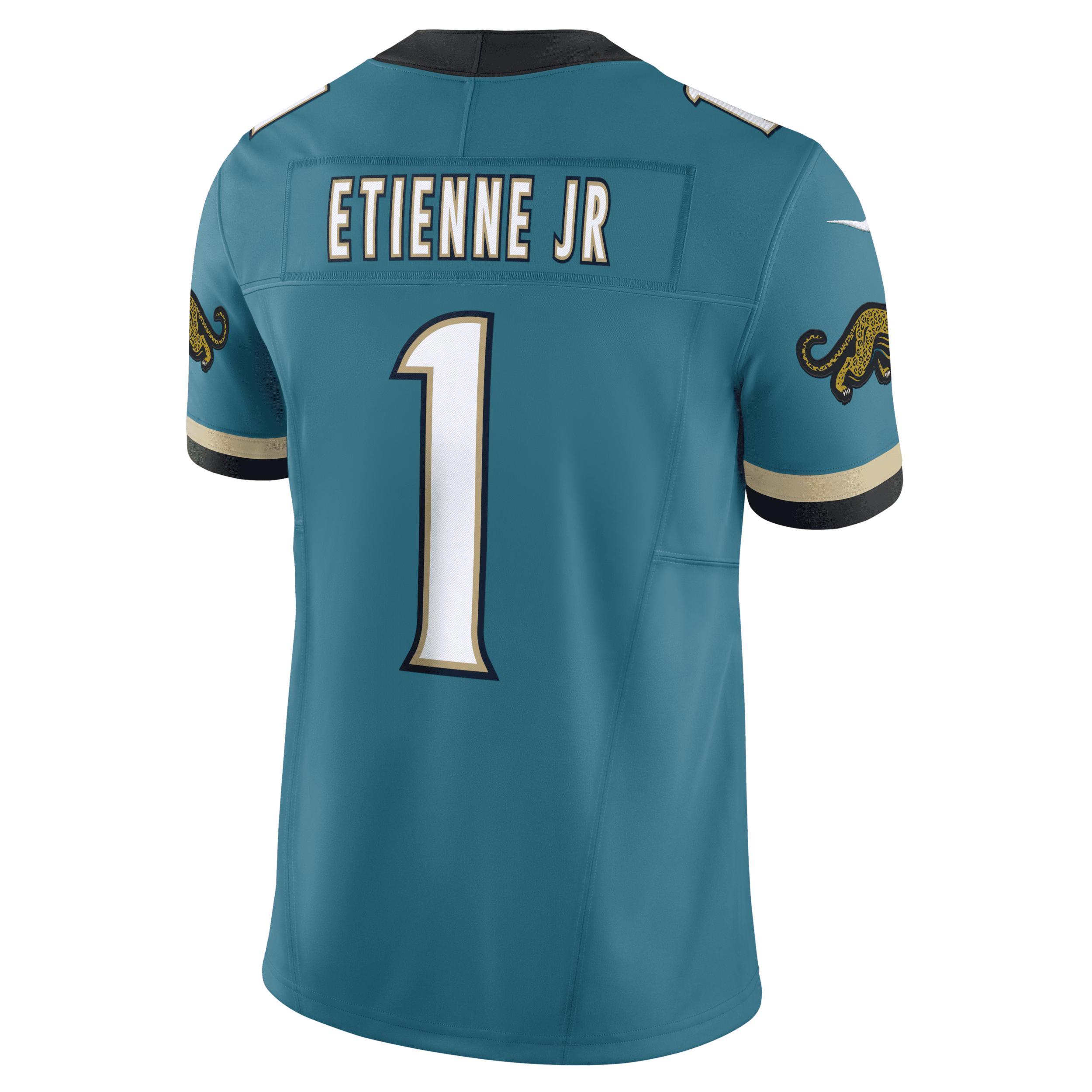 Travis Etienne Jr. Jacksonville Jaguars Nike Mens Dri-FIT NFL Limited Football Jersey | 31NM09YZ9NF-QZ0 Product Image